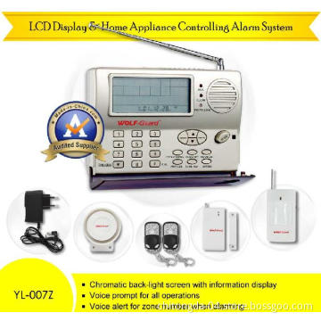 Home Alarm System With Keypad & LCD Display (YL-007Z)